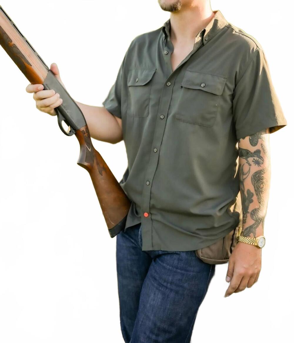 NEW DUCK CAMP lightweight hunting shirt in raven